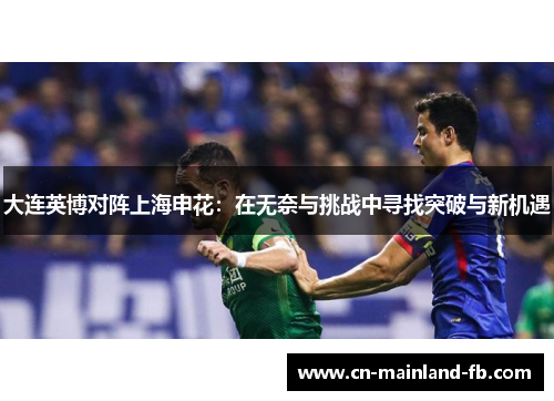 大连英博对阵上海申花：在无奈与挑战中寻找突破与新机遇